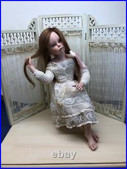 14 OOAK Artist Doll Porcelain Limited Chloe By Monica Montoya Signed & COA