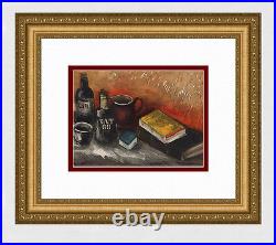 1958 Maurice Vlaminck Limited Lithograph Bottle of Whiskey Framed Signed COA
