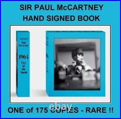 1964 Eyes of the Storm PAUL McCARTNEY SIGNED LIMITED EDITION 69/175 RARE + COA