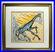 1976-SALVADOR-DALI-Limited-Lithograph-The-Blazing-Giraffe-SIGNED-Framed-COA-01-da