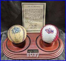 2- NOLAN RYAN 1995 ALL-STAR Signed Autographed Baseball MLB HOF Limited /500 COA