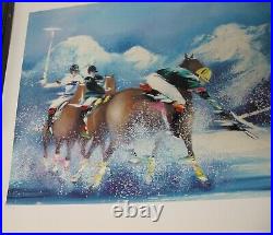 2010 Limited edition Signed Victor Spahn 25 Lithograph- POLO no. 284/750 + COA