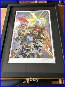 ALEX ROSS For DC Comics GUARDIANS OF THE GALAXY Limited Signed with COA 39/195