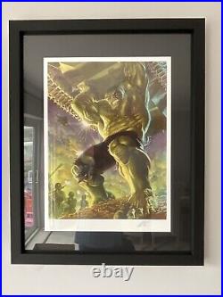 ALEX ROSS Large Limited Edition Print Marvel Comics'Immortal Hulk' + COA