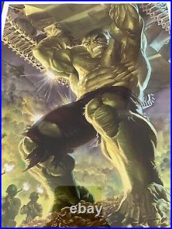 ALEX ROSS Large Limited Edition Print Marvel Comics'Immortal Hulk' + COA