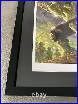 ALEX ROSS Large Limited Edition Print Marvel Comics'Immortal Hulk' + COA