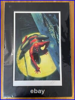 ALEX ROSS'SPECTACULAR SPIDERMAN' Signed With COA Mounted Print £195