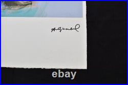 ANDY WARHOL'Pele' c1977 Lithograph Genuine Limited Edition COA 45/100