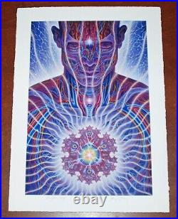 Alex Grey Art Print Mystic Eye S/# /250 Tool with COA Poster Psychedelic Third Eye