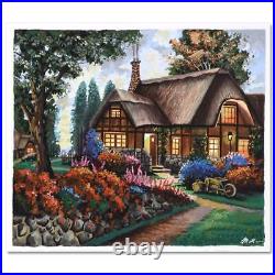 Anatoly Metlan Country House Limited Edition Serigraph #d Hand Signed, COA