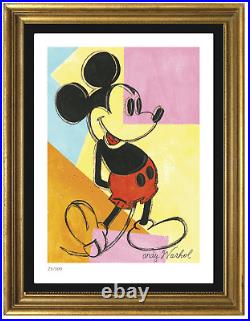 Andy Warhol Mickey Mouse Collector Edition Signed/Numbered + COA (unframed)