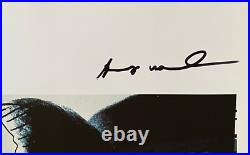 Andy Warhol, Original Hand-signed Lithograph with COA & Appraisal of $3,500