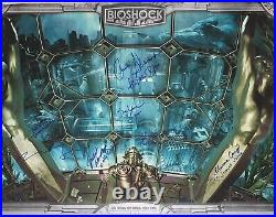 Armin Shimerman +6 Signed 24x36 Bioshock Limited Art Print Autograph JSA COA