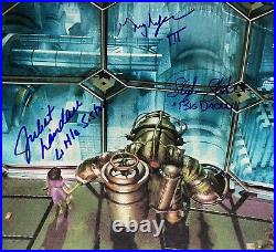 Armin Shimerman +6 Signed 24x36 Bioshock Limited Art Print Autograph JSA COA