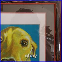 Artist MEG HARPER Love Me Dog Limited Numbered Print Signed COA Daschund