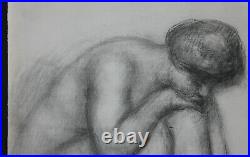 Auguste Renoir 1923'Nude' Lithograph B&W Limited Edition 500 Not Signed w. COA
