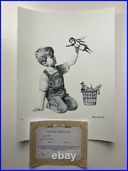BANKSY Game Changer ART PRINT Paper Limited Edition 128/150 with COA Nurse NHS