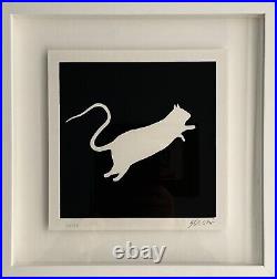 BLEK LE RAT Original COA White Rat Hand signed limited edition of 120