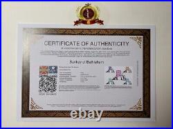 Banksy, Banksy of Bethlehem. Original, Limited Edition. Signed. Numbered. COA