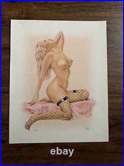 Barbara Jensen Pin Up Signed Print 16x20 MARILYN 47/250 COA Included