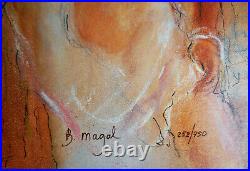 Batia Magal Femininity Limited Edition Serigraph Hand Signed COA