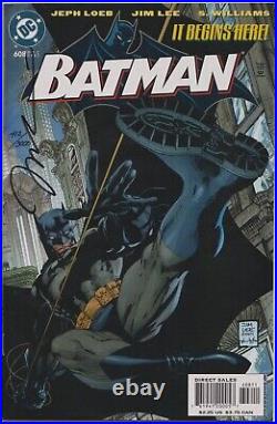 Batman #608 Dynamic Forces Set Signed Jim Lee & Jeph Loeb Df Coa Hush DC Comics