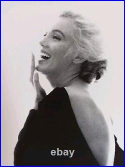 Bert Stern Marilyn Monroe In Black Dior Dress Vogue Limited & Signed & COA