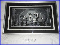 Betty Boop Limited Edition Animation Cel, Showtime, Signed, COA