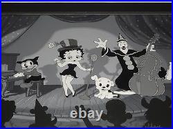Betty Boop Limited Edition Animation Cel, Showtime, Signed, COA
