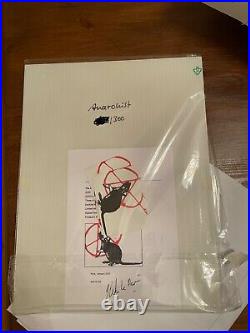 Blek le Rat The Anarchist Limited Edition Signed with COA
