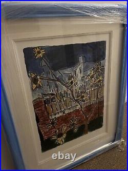 Bob Dylan Drawn Blank Series Sunflowers Limited Edition Signed Framed COA