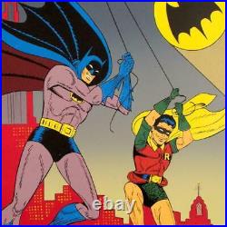 Bob Kane Batman and Robin Framed Limited Edition Original Lithograph SIGNED, COA