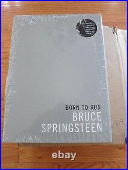 Bruce Springsteen signed Limited Edition slipcase book coa + Proof! Born to Run