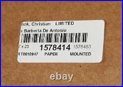 CHRISTIAN HOOK (b. 1971) Large Limited Edition Print La Barberia de Antonio + COA
