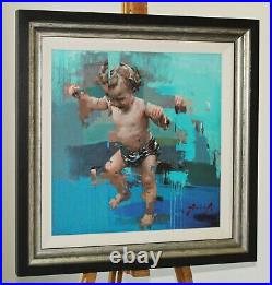 CHRISTIAN HOOK (b. 1971)'Pasos' Limited Edition Print + COA in Gallery Frame