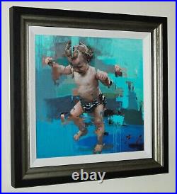 CHRISTIAN HOOK (b. 1971)'Pasos' Limited Edition Print + COA in Gallery Frame