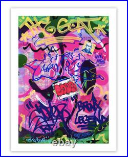 COPE2 Graffiti Poster NYC print Signed Numbered Subway Map VII Limited 35 COA