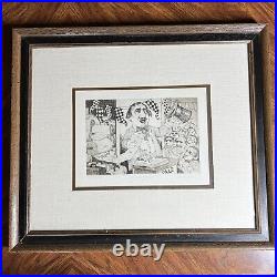 Charles BRAGG Limited Edition Signed Lithograph Going Public Business Stocks COA