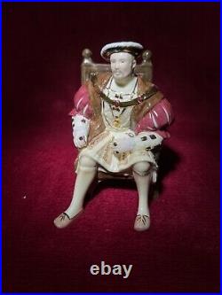 Coalport Limited Edition boxed set Henry VIII and his 6 Wives with stand & COA