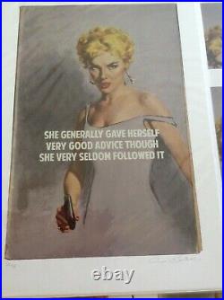 Connor Brothers'she Generally Gave Herself Good' Limited Edition Print + Coa