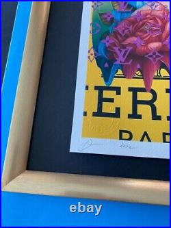 DEATH NYC Hand Signed LARGE Print Framed 16x20in COA POP ART RENAISSANCE PARIS