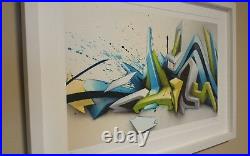 Daim Graffiti Art Limited Print COA New Museum Framing / Cope2 / Seen/ Banksy