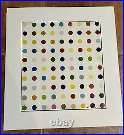 Damien Hirst SIGNED & MATTED Opium Limited Edition 452/500 COA Beckett RARE