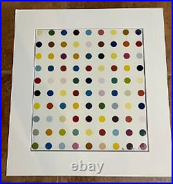 Damien Hirst SIGNED & MATTED Opium Limited Edition 452/500 COA Beckett RARE