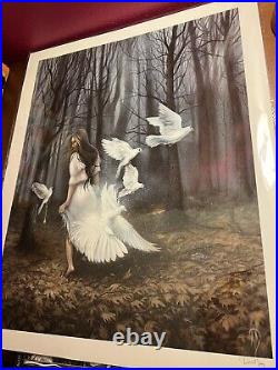 Dan May Ltd print Before You Leave COA 16x20 Signed and Numbered 50/50 FREE SHIP