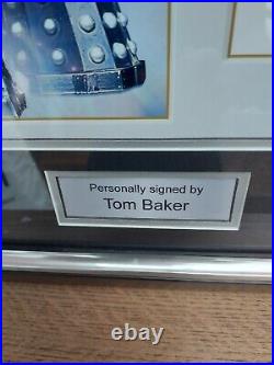 Danbury Mint Dr Who Tom Baker Fourth Doctor Limited Edition Autograph Signed COA