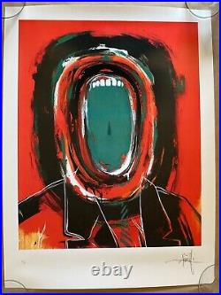 Dave Kinsey The Scream Limited Edition Print Signed Stamped Numbered COA