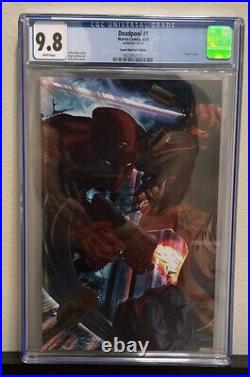 Deadpool #1 Ultimate Edition CGC 9.8 LTD #70 Of 200Greg Horn FOIL with Signed COA