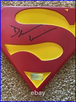 Dean Cain Superman Emblem Crest Signed Limited Edition COA Resin