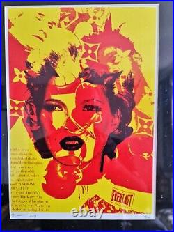 Death NYC Signed Limited Edition Print Marilyn Monroe Framed with CoA
